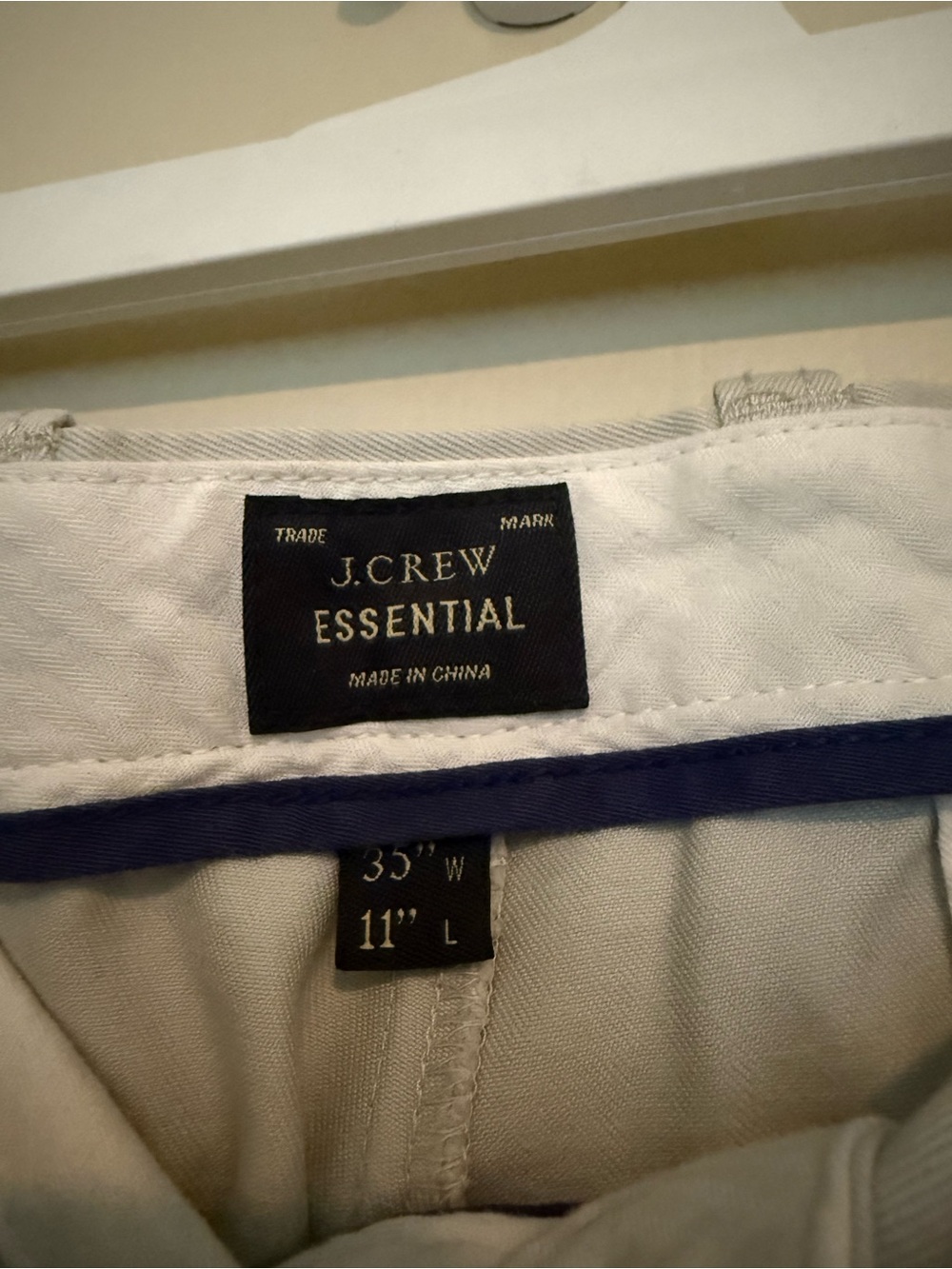 J. Crew Light Tan Men’s Chino Shorts - Picture 5 of 5